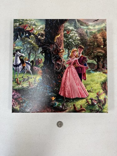 Thomas kinkade disney sleeping - kinkade,