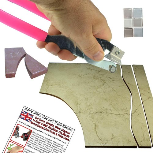 Left handed ceramic tile - handed,