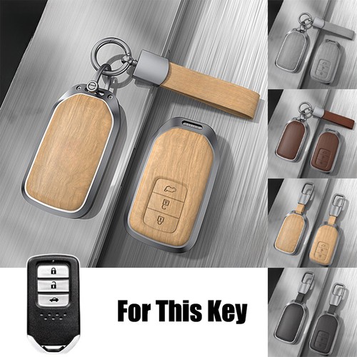 Zinc alloy leather car key - alloy,