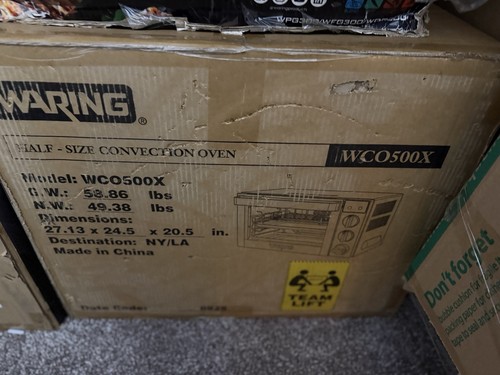 Half size conventional oven - half,