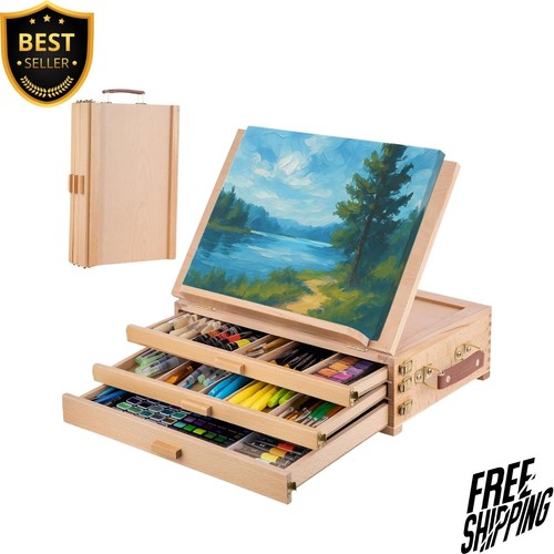 New table easel with sketch - easel,