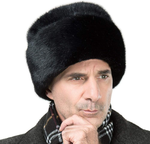 Faux mink fur cossack - fur,