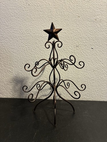 Decorative metal tree ornament - decorative,