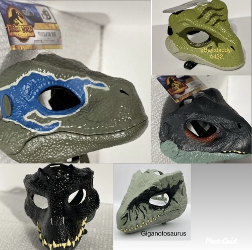 Jurassic world dinosaur mask - world,