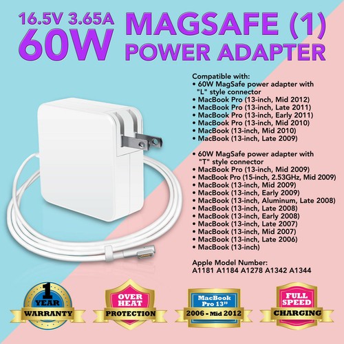 60w charger adapter for apple - charger,