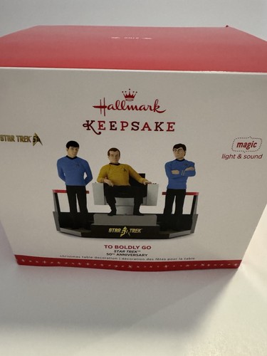 Hallmark ornament star trek - hallmark,