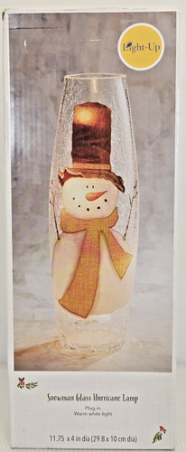 Pier imports snowman - 1, glass