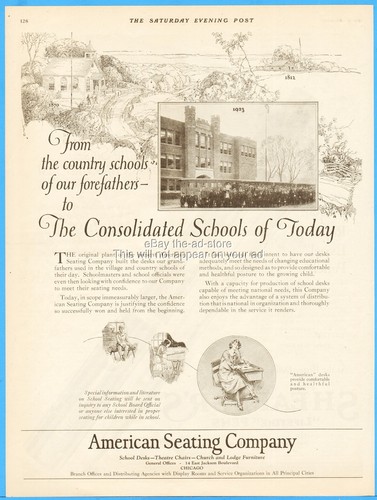 1923 american seating - seating, co