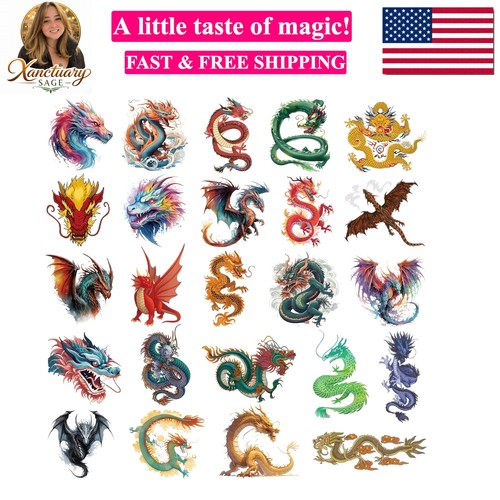 Pcs dragon temporary - 60,