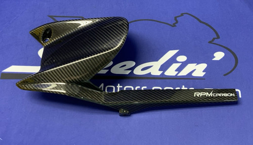 Rpm carbon rear fender chain - rear, fender/chain