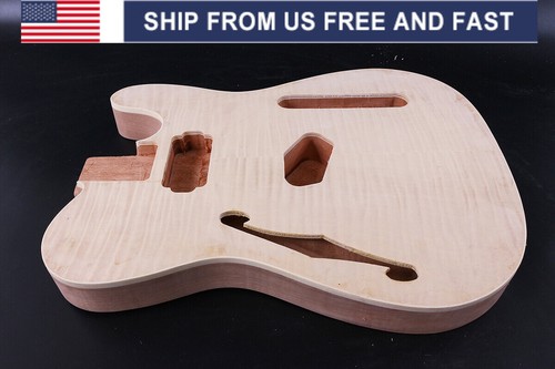 Semi hollow mahogany guitar - semi,