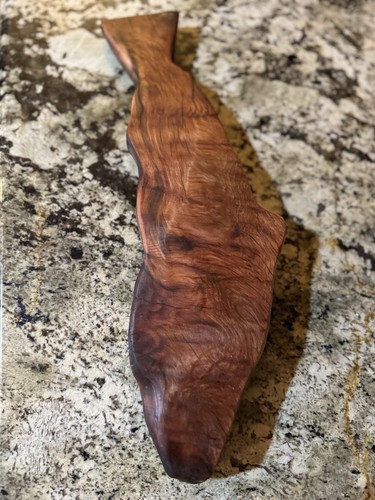 Old growth redwood fish - old,