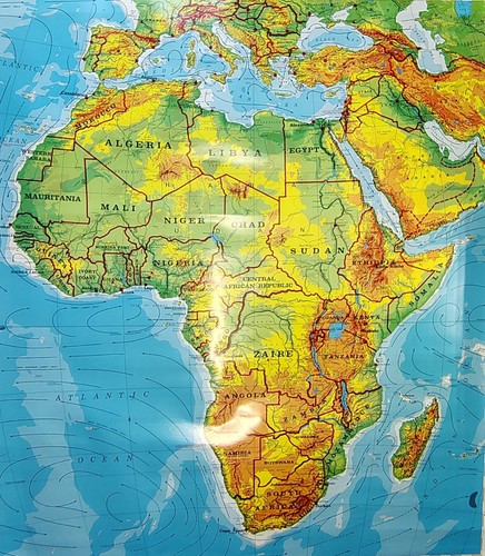 Vintage africa roll down - vintage,