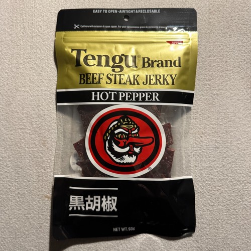 Tengu brand beef - jerky, hot