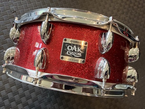 Yamaha oak custom snare drum - custom,