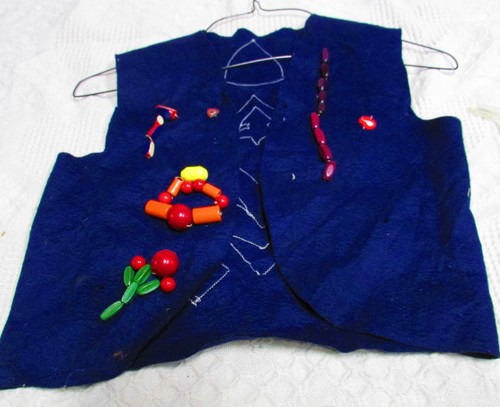 Vintage camp fire - camp, vest