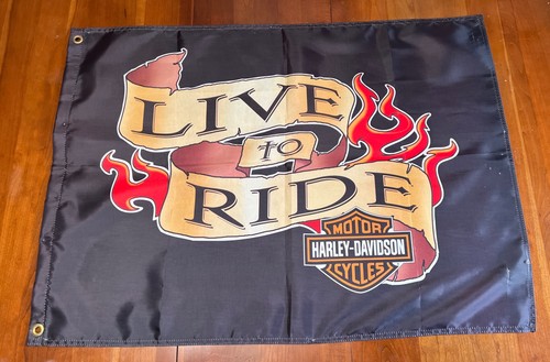 Harley davidson flag banner - harley-davidson,