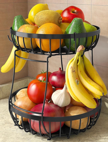 Tier large fruit basket for - basket,
