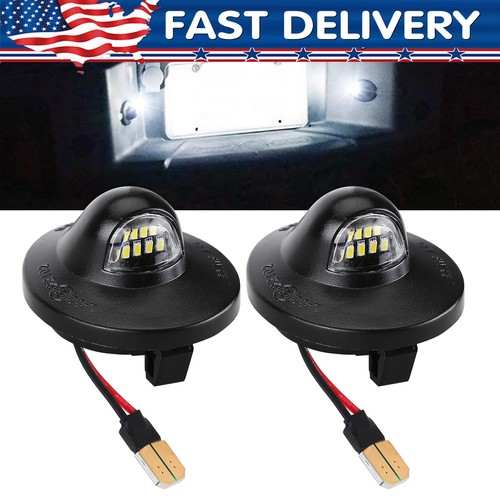 2pcs led license - 2pcs, light