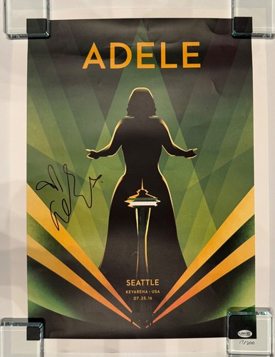 Adele jsa signed autographed - adele,