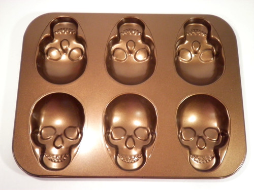 Gold metal cavity - metal, 6