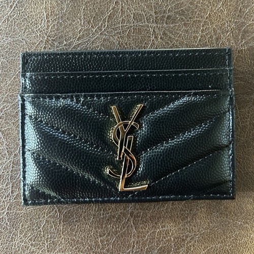 Saint laurent black quilted - black,