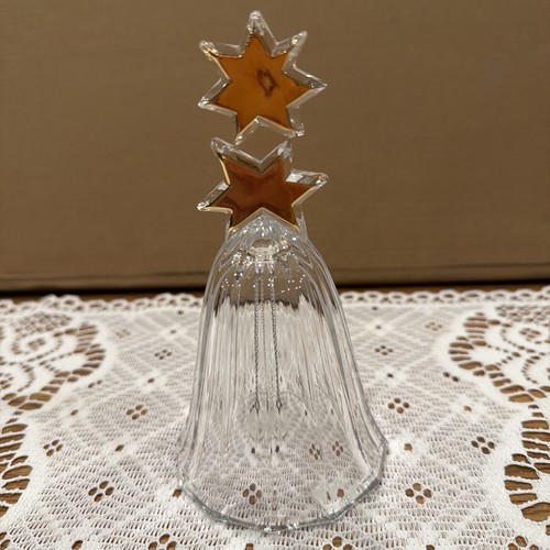 Mikasa chrystal glass golden - mikasa,