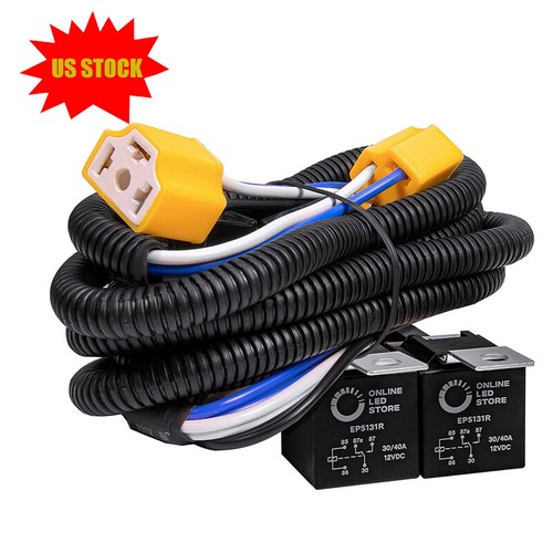 Headlight relay wiring - headlight, h4