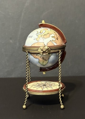 Limoges france globe - globe, miniature