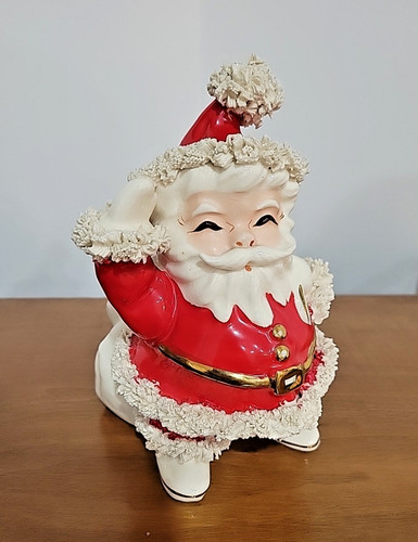 Vintage napco santa - santa, figurine