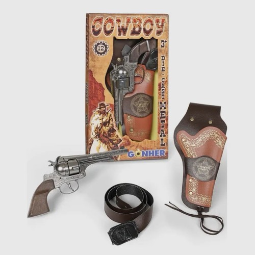 Metal toy cap gun - metal,