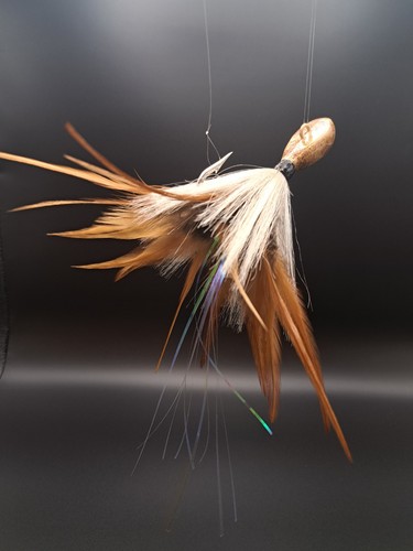 Hand tied cobia jigs 2 - tied, 2.5oz