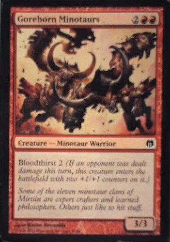 Gorehorn minotaurs duel - minotaurs,