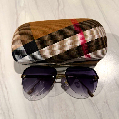 Burberry aviator sunglasses - burberry,