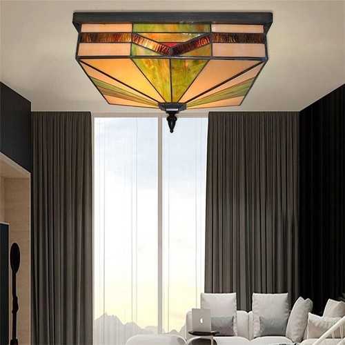 Vintage tiffany ceiling - 16",