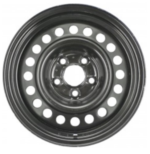 14x6 oem black - black, steel