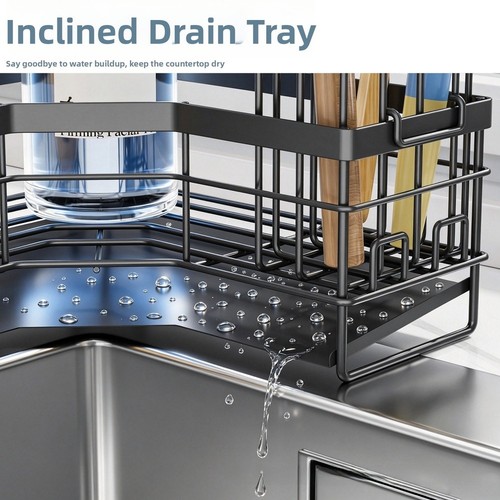 Shape sink corner - rack, for