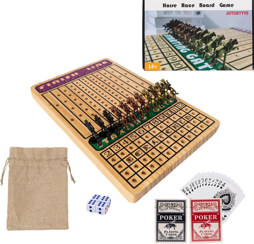 Horse race board - horse,