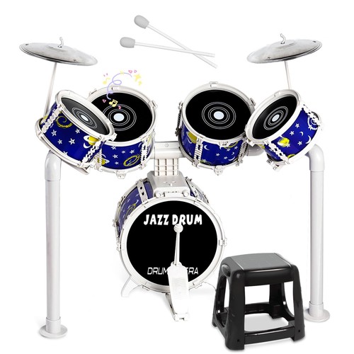 Kids drum set upgraded - drum, set,