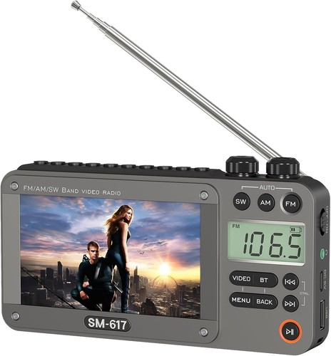720p screen am fm sw - 4.3",