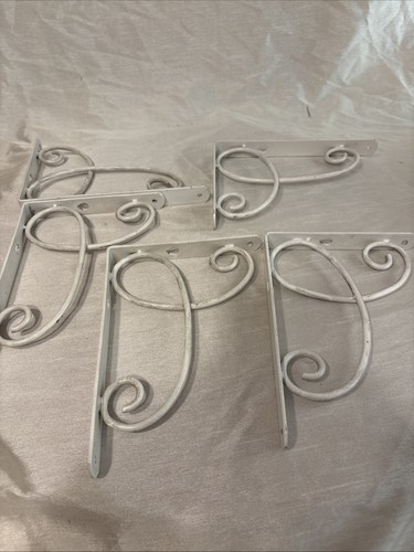 Shelf brackets white wall - brackets,