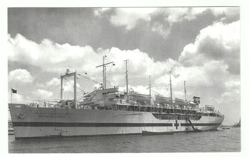 Hospital ship uss benevolence - ship,