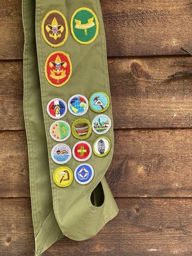 Boy scouts sash - boy, 11