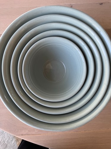 Vintage bauer pottery mixing - bauer,