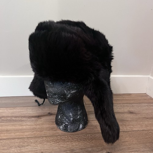 Vintage soviet mink ushanka - vintage,