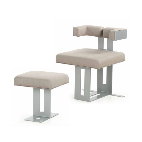 Modern steel upholstered - modern,