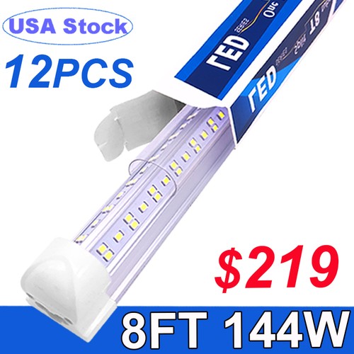 Pack 8ft 144w 6500k - 12, t8