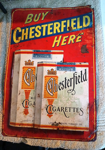 Chesterfield cigarettes tin - ,