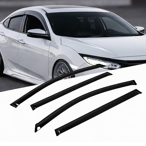Window visor rain guard 4pcs - visor,