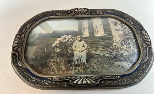 Antique convex bubble glass - antique,